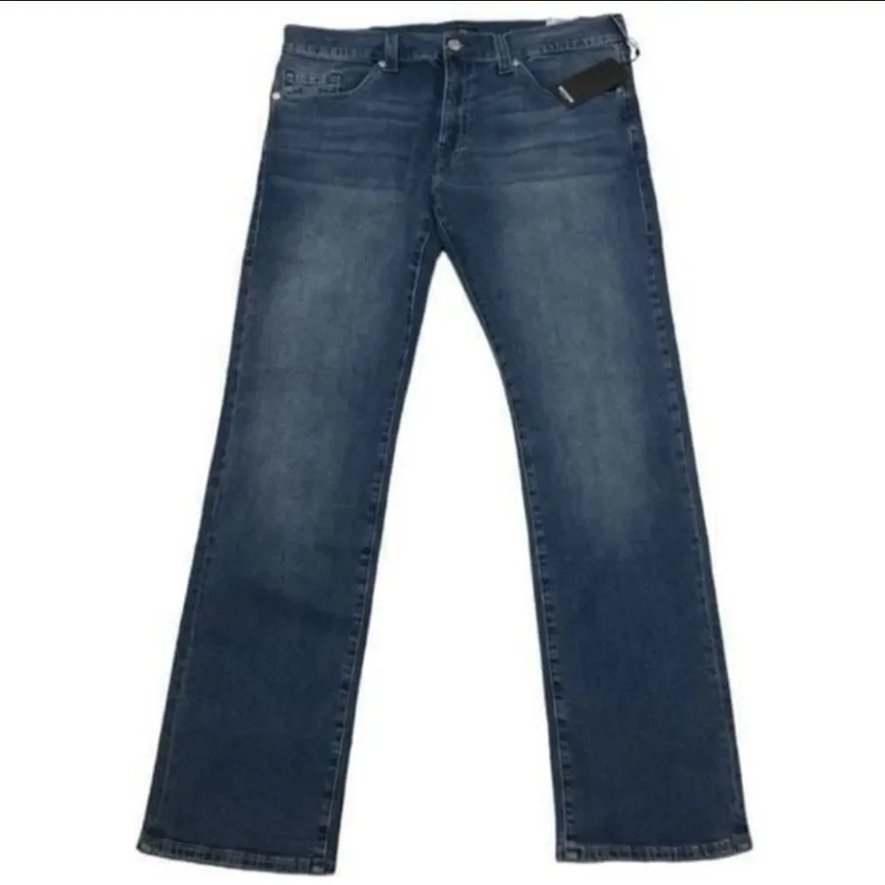 True Religion 36x34 Ricky SN Straight Leg Jeans NWT